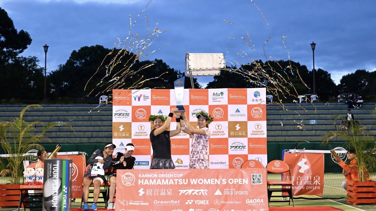 浜松女子オープン複優勝（大前綾希子選手）